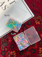 چلگیس چهل گیس کش مو باکسی رنگی بافت اکسسوری رشت فرانلند