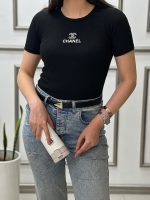 تیشرت نخ پنبه آستین کوتاه شنل(2180) - Image 2