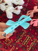 گیره انبری پاستیلی پاپیون اکسسوری مو رشت فرانلند