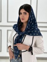 روسری نخی پاپیون دوردست دوز(2200) - Image 2