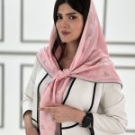 روسری نخی پاپیون دوردست دوز فرانلند