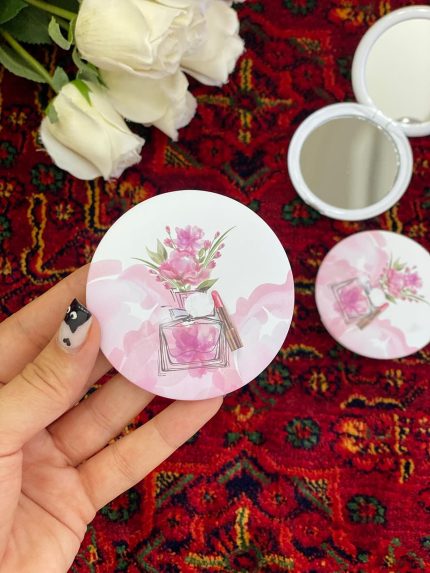 آینه جیبی گرد پرفیوم اکسسوری رشت فرانلند