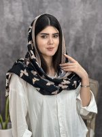 شال پلیسه طرحدار پروانه فرانلند رشت