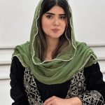 شال حریر وارداتی دور مرواریدی (1-1933)