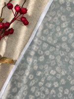 میکس شال توری دورگان آبی آسمانی رشت فرانلند