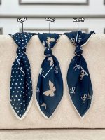 روسری حریر قواره 120 طرحدار مافیای شال و روسری فرانلند