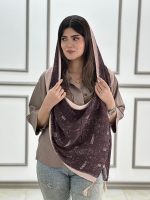 شال پلیسه لمه دار جیوانجی (2138) - Image 2