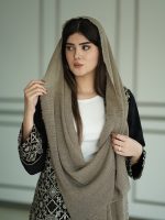 شال کنفی پاییزه لمه دار دور ریش ترن مافیای شال و روسری فرانلند رشت