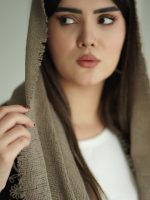 شال کنفی پاییزه لمه دار دور ریش ترن مافیای شال و روسری فرانلند رشت