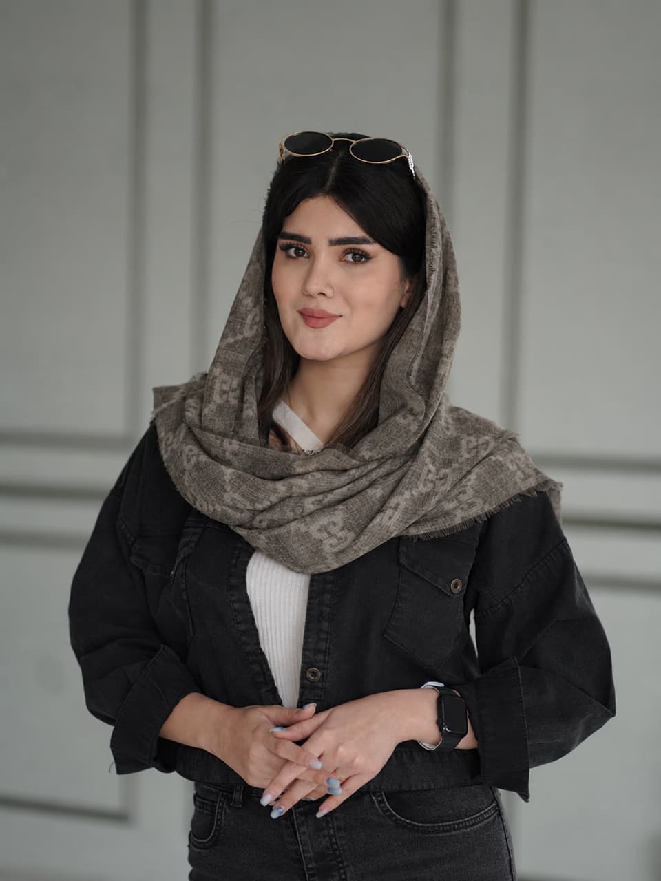 شال وارداتی دور ریش گوچی فرانلند رشت