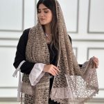 شال توری دیور وارداتی شال و روسری فرانلند رشت