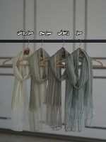 شال حریر میله ای ترند مجلسی فرانلند رشت