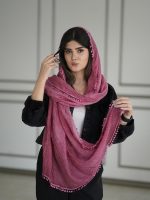 شال چروک وارداتی دور سکه ای شال و روسری فران لند رشت