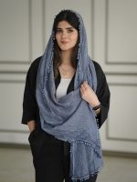 شال چروک وارداتی دور سکه ای شال و روسری فران لند رشت