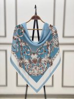 روسری حریردور دست دوز سلطنتی شال و روسری فرانلند رشت
