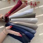 شال خطی مخمل مافیای شال و روسری فرانلند