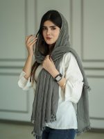 شال وارداتی دم ماهی اشکی مافیای شال و روسری فرانلند