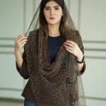 شال حریر پلنگی وارداتی مافیای شال و روسری فرانلند