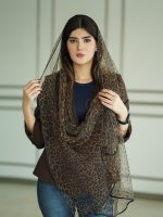 شال حریر پلنگی وارداتی مافیای شال و روسری فرانلند