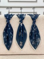 روسری حریر قواره 120 طرحدار مافیای شال و روسری فرانلند
