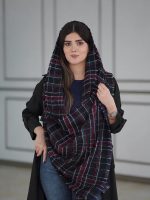 شال موهر چهار خونه ریز (2280) - تصویر 3