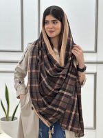 شال مخمل چهارخونه (1831) - Image 2