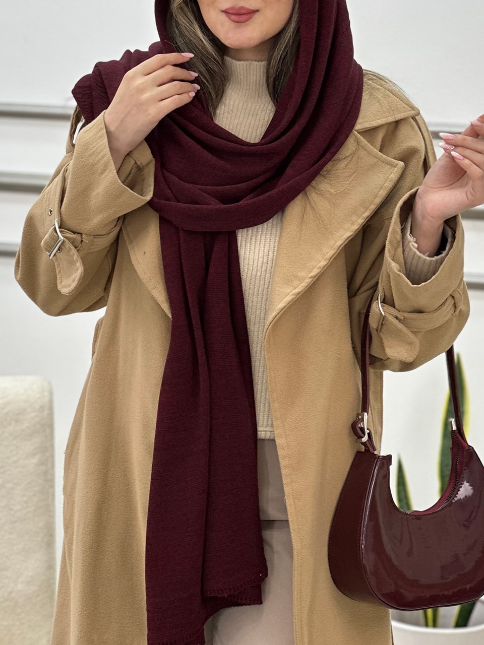 1839-2-min شال ریز بافت زمستانه فران لند رشت