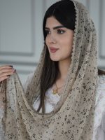 شال حریر وارداتی پلنگی دوردانتل رشت فرانلند