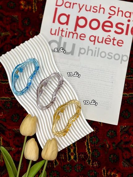 کلیپس کریستالی طرح ابر اکسسوری دخترونه رشت فرانلند