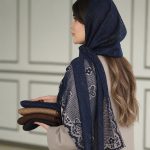 شال مخمل گیپور پروانه مجلسی توری رشت فرانلند