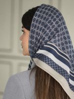 میکس مینی اسکارف سبزخاکی نخی رشت فرانلند