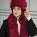 ست شال و کلاه خز روسی رشت فرانلند