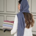 شال وارداتی لمه دار دم ماهی رشت فرانلند