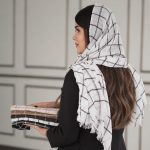 شال وارداتی چهارخونه رشت فرانلند