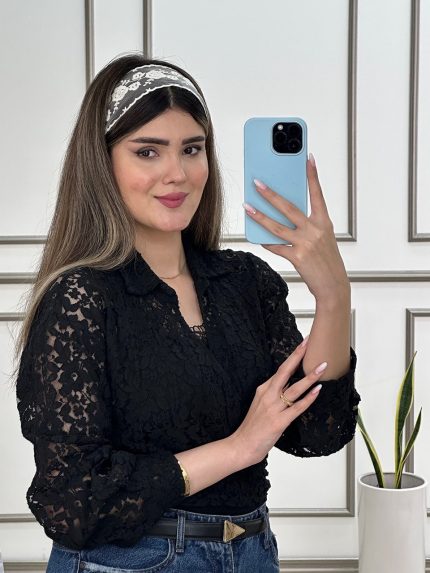 هدبند دانتل گره ای رشت فرانلند