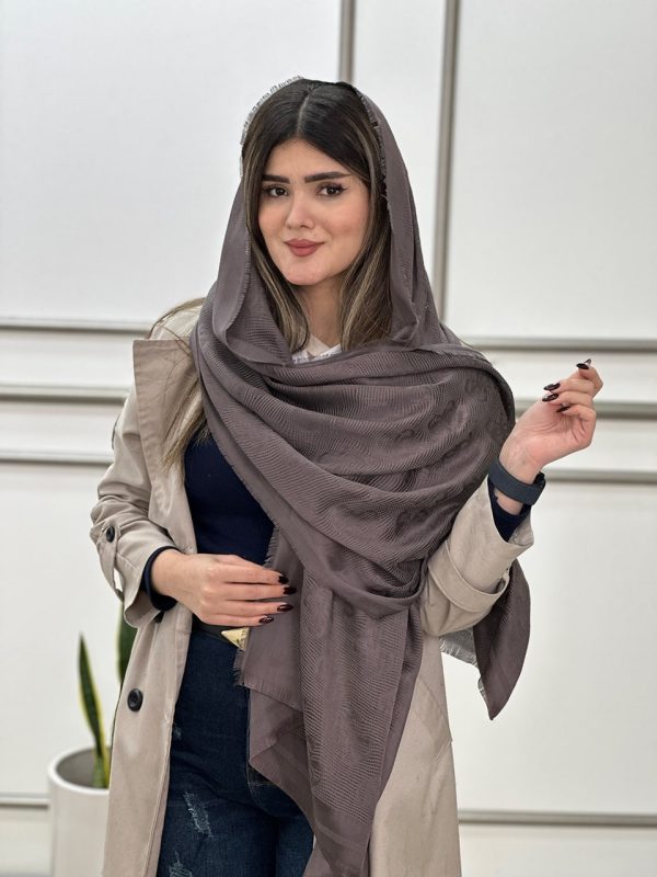 شال ژاکارد حصیری طرحدار میکس فرانلند رشت