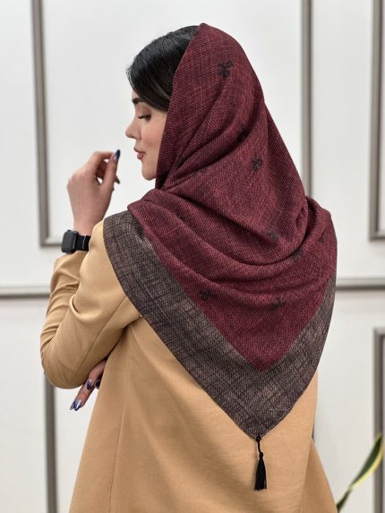 روسری پلیسه سوپر نخ پاپیون فرانلند عمده خدادوست رشت