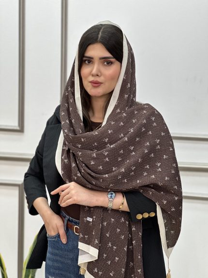 شال پلیسه میکس چهار فصله ترند پاپیون فرانلند مافیای شال و روسری رشت