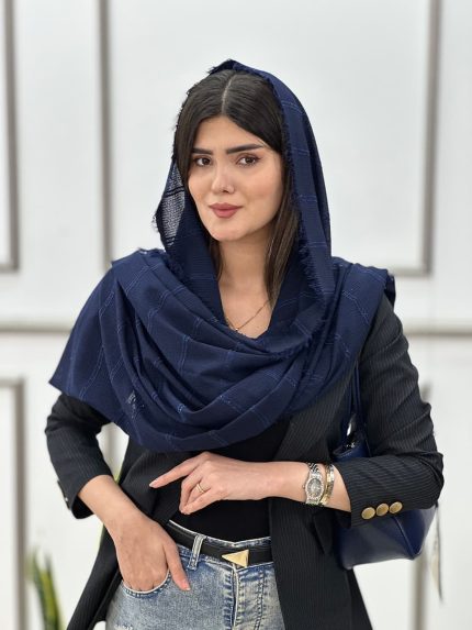 شال دورریش خطی لمه دار سبک تابستانی رشت فرانلند