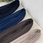 شال حصیری لمه دار دور ریش مافیای شال و روسری فرانلند رشت