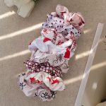 اسکرانچی ساتن طرح دار فرانلند رشت اکسسوری