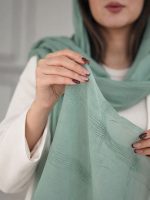 شال وارداتی نخ پنبه مربعی رشت فرانلند